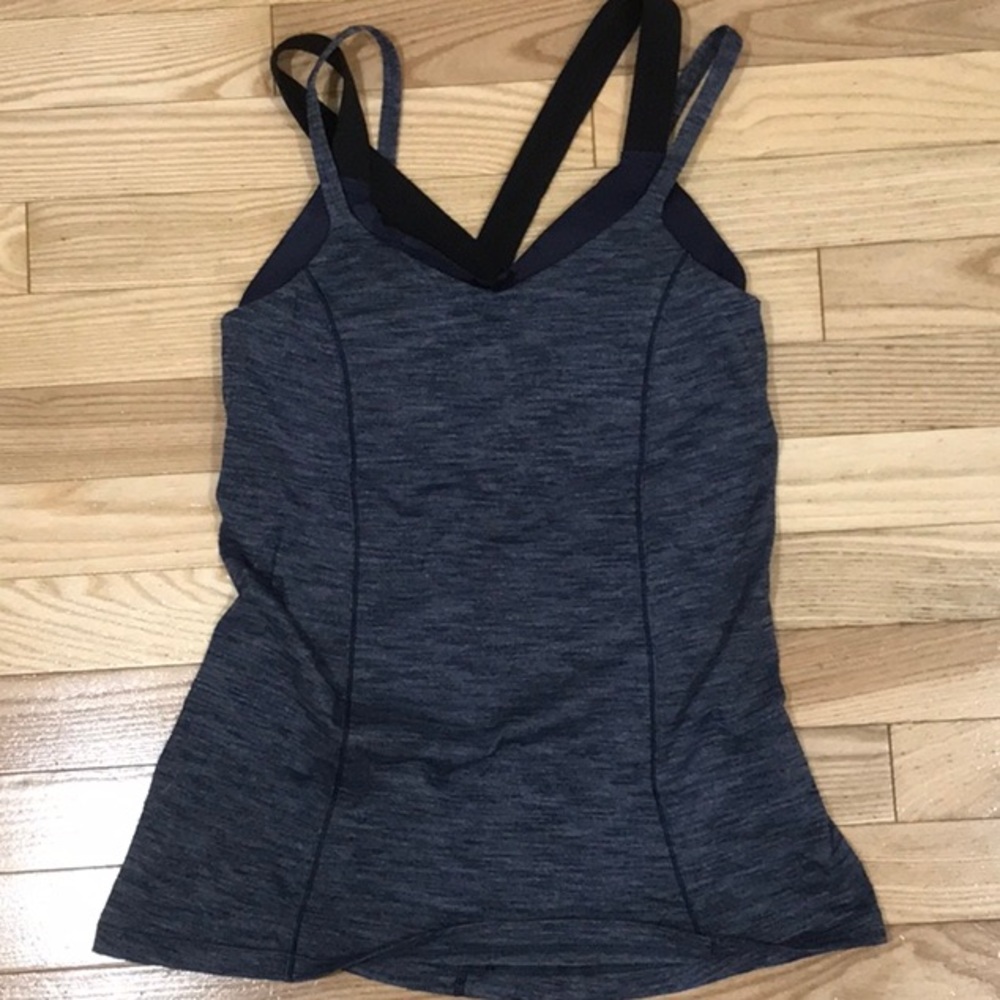 Lululemon Blue Yoga Tank Top